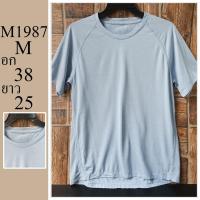 ราคา เสื้อยืด แบรนด์ญี่ปุ่น มือสอง ไซส์ M อก 38 ยาว 25 รหัส M1987 (52506912002)