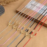 ราคา ทําเอง คอจี้ทองถักสร้อยคอเชือกปรับผู้หญิงกระดูกไหปลาร้าโซ่ผู้ชายผู้หญิงเชือกเส้นเล็กสร้อยคอเชือก (40427674956)