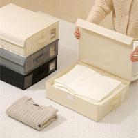 ราคา ซ้ายพับผ้าปูที่นอน Organizer กล่องซิปสําหรับแผ่นและผ้าห่ม (57806137421)