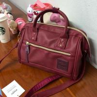 ราคา Anello แท้ PU Leather 2-way Boston Bag (1280861631)