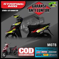ราคา MESIN MASS Striping - Striping Sticker List of yamaha Mio Sporty smile Old Mio Motorcycle Variations 110cc 2003 2004 2005 2006 Semi Full body decal ผิวมันพิมพ์ยานยนต์เกรดเครื่อง (27431208786)