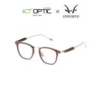 ราคา UNSUIKYO แว่นตาคลิปออนกันแดด รุ่น M.BLOOM-GD (21591982325)