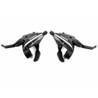 ราคา มือเกียร์พร้อมมือเบรค SHIMANO 3x7 สปีด ST-EF65-7 พร้อมปลอกเกียร์ (1400544709)