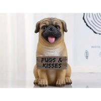 ราคา เรซิ่น หมาปั๊ก pug ตัวใหญ่ พร้อมส่ง (27080665026)