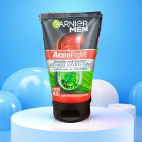 ราคา Garnier Men Acno Fight Anti Acne Scrub In Foam 100 ml.โฟมล้างหน้าสำหรับผู้ชาย การ์นิเย่ (28319362644)