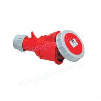 ราคา HACO 2142-6V เต้ารับต่อกลางทาง ชนิดกันน้ำ Connector With Cable Lock Gland เพาเวอร์ปลั๊กตัวเมียกลางทางกันน้ำ 4 PIN IP67 (23233622883)