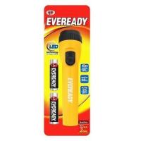 ราคา ไฟฉาย LED EVEREADY (EV2AA1)แถมถ่าน2A*2ก้อน 1215 Energizerแท้ มี มอก.(EV2D1รุ่นถ่านD) สีเหลือง (19686428352)