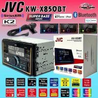 ราคา NEW!! MP JVC KW-X850BT เครื่องเสียงรถยนต์ 2DIN เล่น USB วิทยุ AM/FM เครื่องเล่น MP3 Bluetooth EQ 13 แบนด์ (28312020555)