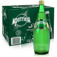ราคา ส่งฟรีพร้อมส่งPerrier Original Glass 750 ml 12 bottle เปอริเอ้น้ำแร่ธรรมชาติชนิดมีฟองแบบขวดแก้ว 750 มล. 12 ขวด (8689704570)