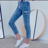 ราคา ส่งต่อกางเกงยีนส์ขายาว งานป้าย Wow (3729988417)