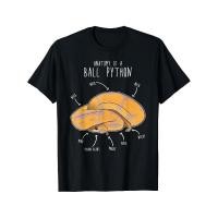 ราคา เสื้อยืด KATUN สําหรับ Geek Zoology & Programmer! - ดีไซน์ "Aatomy of a Ball Python" ผสมผสานกับโจ๊กสัตว์เลื้อยคลานและโลก ผ้าฝ้ายพรีเมี่ยม 180 กรัม สําหรับห้องเซิร์ฟเวอร์ (47006203133)