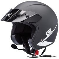 ราคา หมวกกันน็อค OMP Star Intercom Helmet – Matt Black (9430839981)