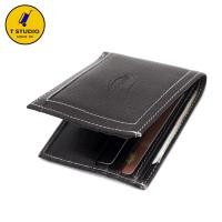 ราคา T studio กระเป๋าสตางค์ทำจากหนังแท้100% สีดำยี่ห้อ CONI COCCI (2008728025)