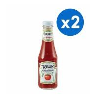 ราคา [2 ชิ้น]Heinz ไฮนซ์ซอสมะเขือเทศ 300 กรัม (18809139249)