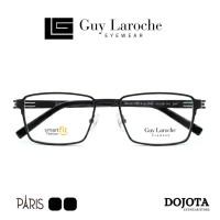 ราคา กรอบแว่นตาไทเทเนี่ยม Guy Laroche รุ่น PARIS สีดำ Black Matt เรียบหรู น้ำหนักเบา Smart Fit Titanium (56356437711)