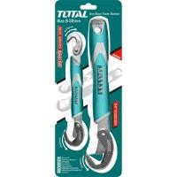 ราคา ถูกสุด Total ประแจอเนกประสงค์ 2 ตัวชุด รุ่น THT10309328 ประแจเลื่อน ประแจบล็อก (14605520954)