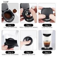 ราคา Vvth อะแดปเตอร์แคปซูลกาแฟ ใช้ซ้ําได้ สําหรับ Dolce Gusto Coffee Convert Compatible with Genio QDD (19572048742)