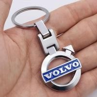 ราคา Volvo พวงกุญแจรถโลหะสองด้านโลโก้รถสําหรับ Volvo XC60 XC90 XC40 S90 S60 V60 V90 XC40Recharge (28084063119)