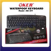 ราคา Oker คีย์บอร์ด รุ่น KB-377 Keyboard USB (Black) (4251749366)