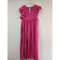 ราคา เดรสอลังชมพูงานป้ายbutterfly (18002624608)