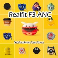 ราคา ส่วนลด สําหรับ Realfit F3 ANC Case การ์ตูนที่น่าสนใจซิลิโคนอ่อนนุ่มหูฟังกรณีปลอก NO.2 (25430268754)