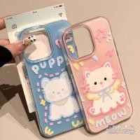 ราคา เคส Oppo A55 A3s A11 A16 A15 A12 A5s A60 A54 A3 A7 A3X A5i A3Pro A58 A52 A17 A18 A38 ปกการ์ตูนรักษาแมวและสุนัข IMD (49650046716)