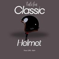 ราคา หมวกกันน็อค TATCHA CLASSIC HELMET GLOSS BLACK (54050731449)