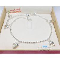 ราคา IT'S ME สร้อยข้อเท้าเงินแท้92.5% สร้อยลายบอล ร้อยตุ้งติ้งปลาโลมาเกลี้ยง (เรือนเงินแท้)(กระดิ่ง 1 ลูก) : L0017 (19990995414)