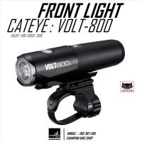 ราคา ไฟหน้าจักรยาน ชาร์ทUSB CATEYE : VOLT800 - BIKE FRONT LIGHT USB CHARGE 800 LUMENS (23461551927)
