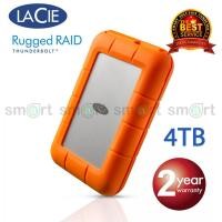 ราคา LaCie 4TB Rugged RAID Thunderbolt and USB 3.0 Portable Hard Drives (STFA4000400) (1047441092)
