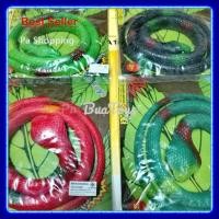 ราคา 6 ชิิ้น งูปลอม งูยาว งูปลอมไล่นก งูปลอม ของเล่นเด็ก (4279399159)