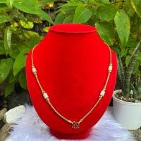 ราคา สร้อยคอหุ้มทอง คั่นปล้องเพชร ลายกระดูกงู ยาว24นิ้ว สวมหัวได้ (ไม่ลอกไม่ดำจำนำไม่ได้) (26334233335)