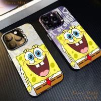 ราคา จัดส่งทันที เคสไอโฟน16 ลายสพันจ์บ๊อบ ยิ้มน่ารัก ใช้กับiPhone 13 12 7Plus 14 15 16 Pro MAX X XRXS XSMAX SE2020 กันกระแทก (29932385730)