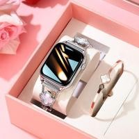 ราคา นาฬิกาสมาร์ทสำหรับผู้หญิง สร้อยข้อมือชำระเงินบลูทูธ กันน้ำ แฟชั่น หลายฟังก์ชัน ของขวัญคู่รักสำหรับแฟนสาว นาฬิกากีฬา (24395171558)
