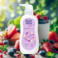 ราคา เบบี้มายด์ ดับเบิ้ล มิลค์ โปรตีนพลัสเบบี้ โลชั่น 350 มล. Babi Mild Doubble Milk Protein Plus Baby Lotion (29730166231)