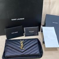 ราคา ส่งต่อกระเป๋าสตางค์YSLมือสองสภาพเหมือนใหม่ (23649774792)