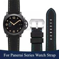 ราคา สําหรับ Panerai Luminor Submersible PAM441 PAM359 PAM312 สายหนังแท้ 20 22 24 มม.คาร์บอนไฟเบอร์รูปแบบแบนอินเทอร์เฟซ (56855857541)