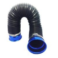 ราคา ท่อแอร์ดักลม ดูดอากาศ ปากแตร (สีน้ำเงิน) 84-racing (21491607921)