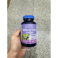 ราคา Puritan's Pride Bilberry 1000 mg, 180 softgels บิลเบอร์รี่ (40628009950)