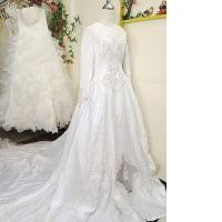 ราคา W9045 ชุดแต่งงาน แขนยาว มุสลิม อิสลาม (645264674)