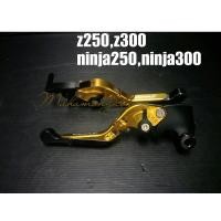 ราคา ก้านเบรค ครัช สำหรับ NINJA250,NINJA300,Z250,Z300 สีทอง NO.1 (866712212)
