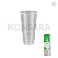 ราคา แก้ว 18 oz. ลอนใส ยี่ห้อ ช้างไทย ขนาดปาก 90 (50ใบ) 500058 (40321345323)