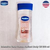 ราคา Vaseline® Intensive Care Cocoa Radiant Body Oil 200 ml วาสลีน บอดี้ออยล์ น้ำมันผิวกาย (21176221741)