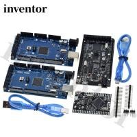 ราคา บอร์ดทดลอง Mega2560 ATMEGA16U2 Pro Mini Mega 2560 Mega+WiFi R3 ATmega2560 ชิป CH340G สําหรับ Arduino Mega R3 WeMos ESP8266 (25906522760)