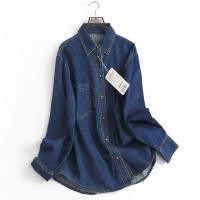 ราคา PICHA_BRAND : DENIM CLASSIC SHIRT JEANS เสื้อเชิ้ตแขนยาวสียีนส์คลาสสิค (24986354394)