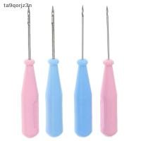 ราคา ZN เข็มเย็บปักเหล็กสำหรับเย็บรองเท้าตะขอเจาะรูเครื่องมือหนัง DIY เข็มซ่อมรองเท้า (53405244972)