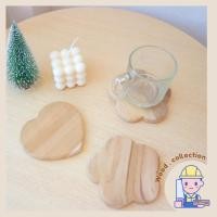 ราคา ที่รองแก้วไม้สัก จานรองแก้วไม้ (11541384566)