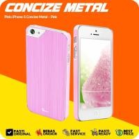 ราคา Pinlo IPhone 5 / 5s Conscize Metal Pink Anti Crack Soft Case Spigen (40305717596)