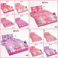 ราคา TOTO ชุดผ้าปูที่นอนโตโต้(ไม่รวมผ้านวม) 3.5/5/6 ฟุต ลายมายเมโลดี้ My Melody ลิขสิทธิ์แท้ 2026 MM71 MM72 MM73 MM74 MM75 (15477355017)
