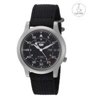 ราคา นาฬิกา ไซโก้ ผู้ชาย Seiko 5 รุ่ย SNK809K2 Automatic 21 Automatic Men's Watch สายผ้า สีดำ Navy Black Jewels Blue Military (5719656087)
